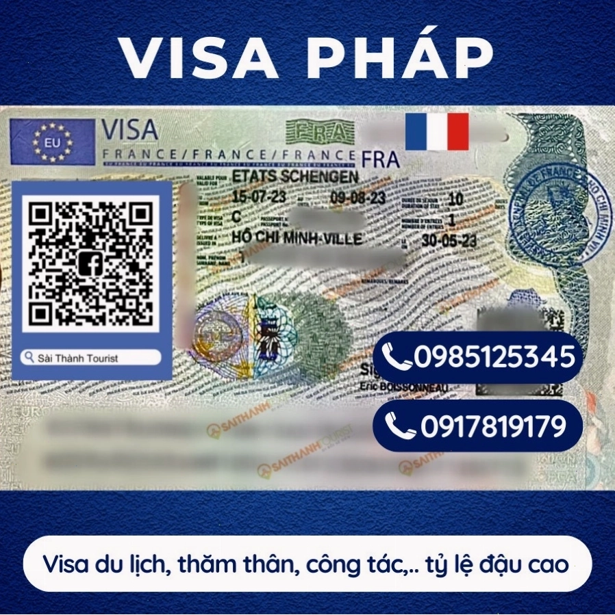 Kinh nghiệm xin visa Pháp tự túc