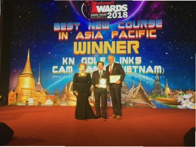 KN Golf Links Cam Ranh vinh danh tại Asian Golf Awards