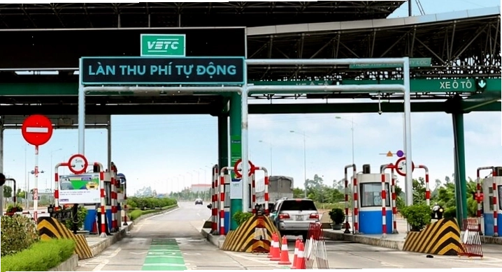 Làn thu phí tự động ETC tại trạm thu phí