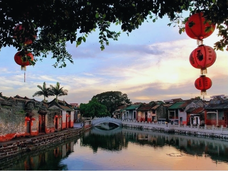 Làng cổ Nanshe tại Đông Quản Trung Quốc