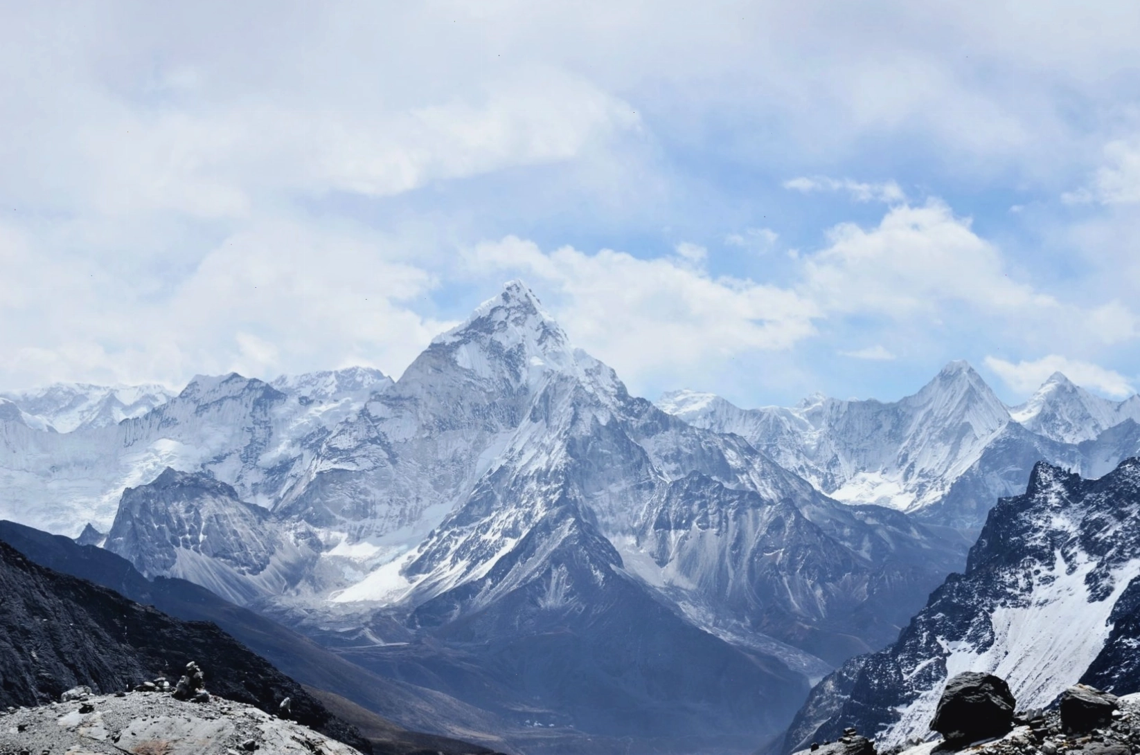 Làng Namche Bazaar trên cung đường EBC