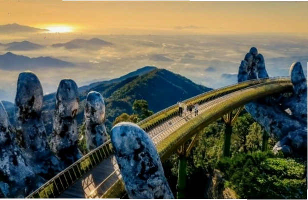 Làng Pháp cổ kính và Vườn hoa Le Jardin D Amour