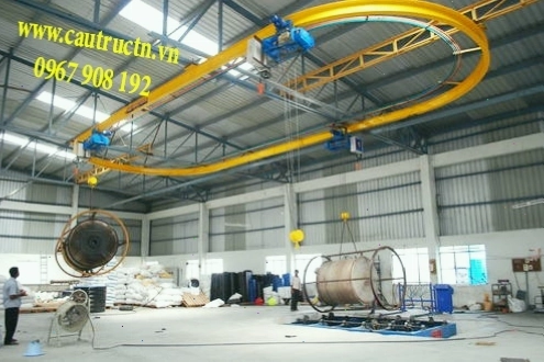 Lắp đặt cầu trục Monoray trong nhà xưởng