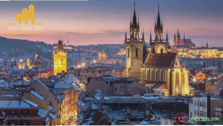 Lâu đài Grand Master Hy Lạp với kiến trúc Gothic