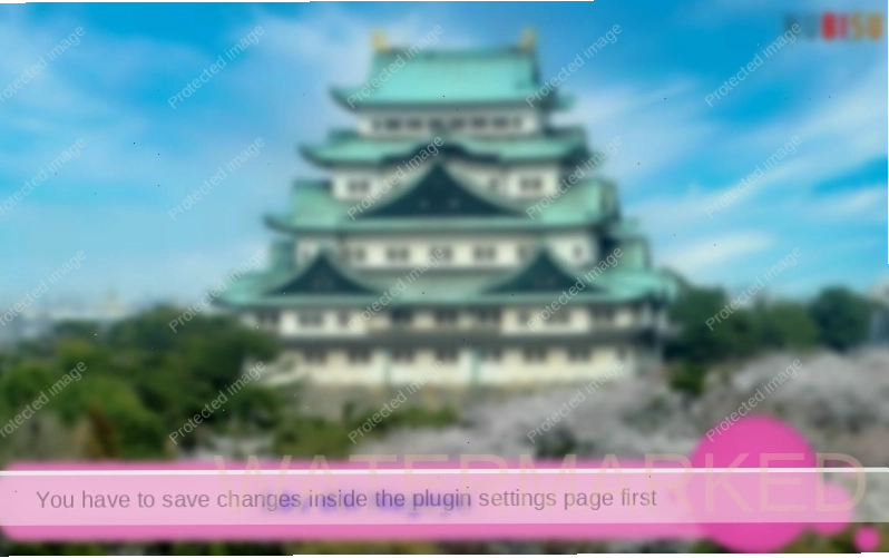 Lâu đài Nagoya về đêm