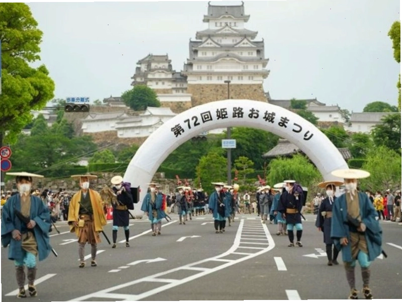 Lễ Hội Lâu Đài Himeji với các hoạt động văn hóa truyền thống