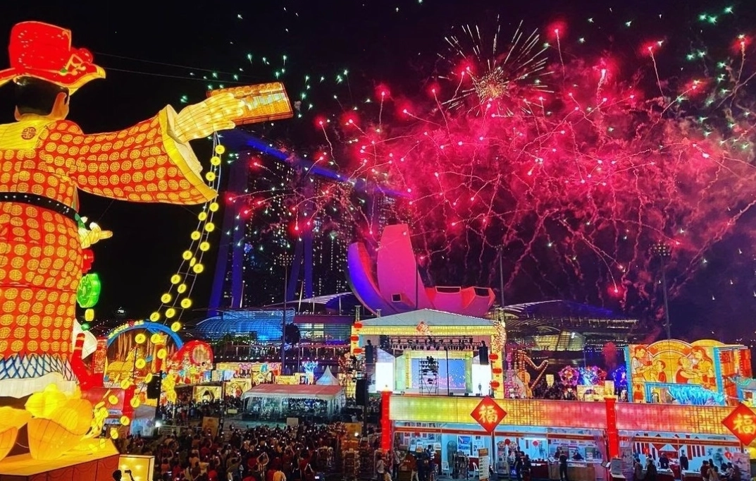 Lễ hội River Hongbao singapore