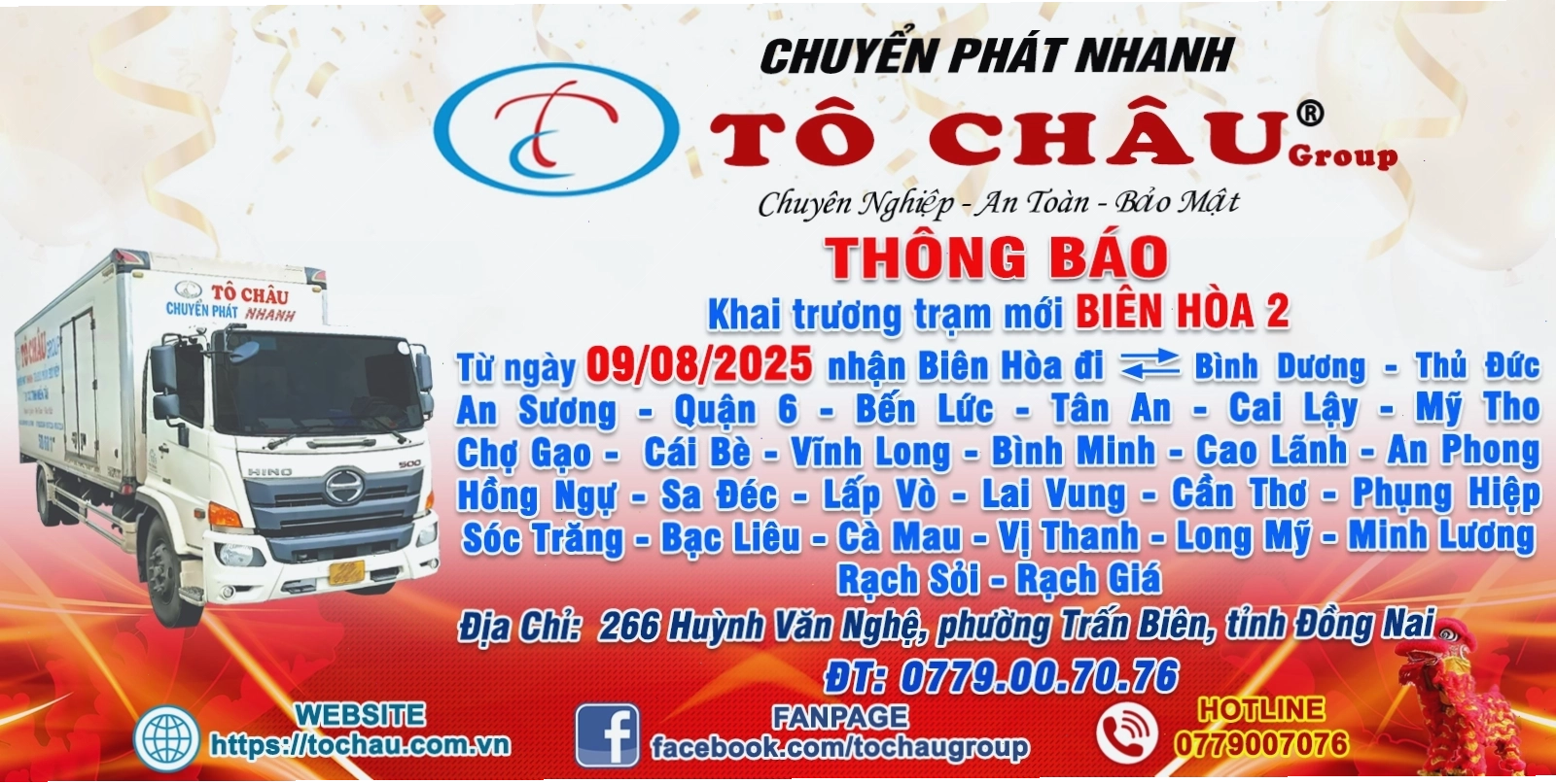 Lễ khai trương Trạm Biên Hòa 2 của Tô Châu
