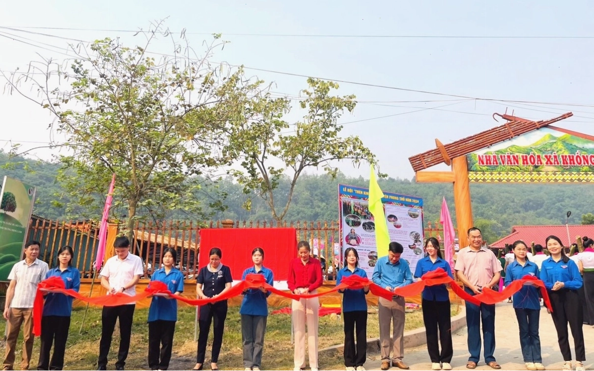 Lễ khánh thành công trình Bản đồ Du lịch Huyện Phong Thổ tại Lai Châu