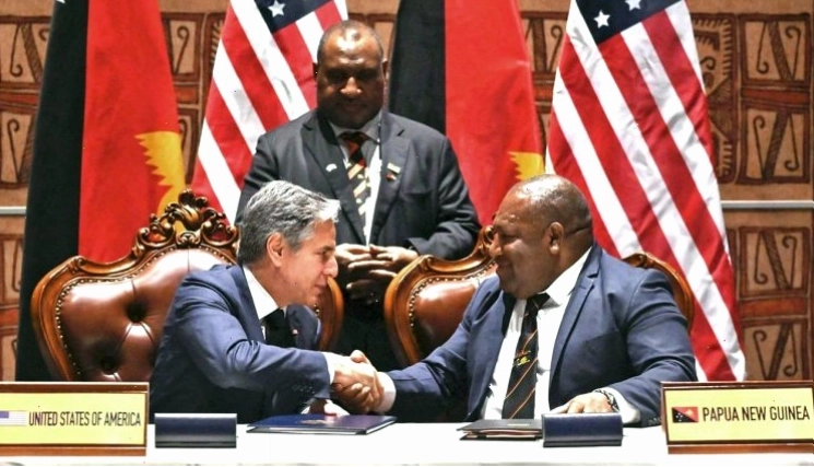 Lễ ký kết thỏa thuận hợp tác quốc phòng giữa Mỹ và Papua New Guinea