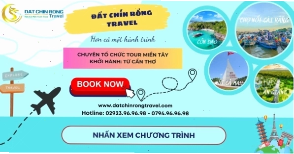 Lịch khởi hành tour Miền Tây từ Cần Thơ và TP.HCM năm 2026