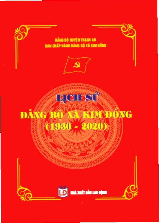 Lịch sử Đảng bộ xã Kim Đồng 1930 - 2020 tại Huyện Thạch An Cao Bằng