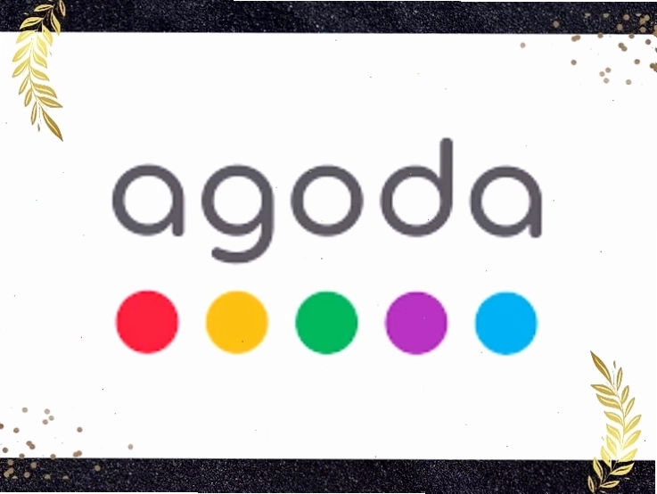 Logo Agoda với biểu tượng hình tròn và các đường kẻ