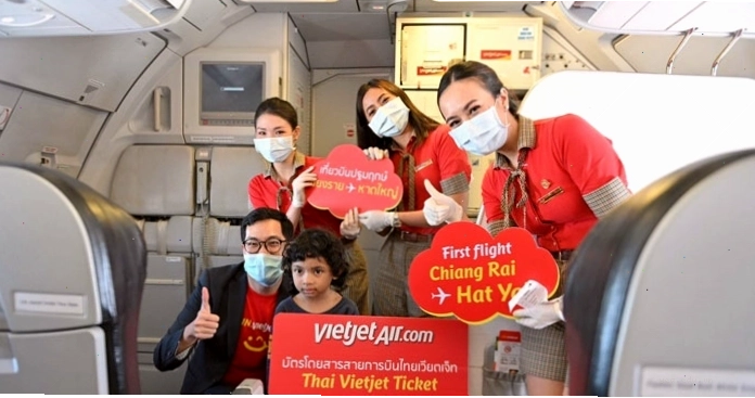 Logo hãng hàng không Thai Vietjet Air