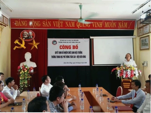 Logo trường THPT Trần Can - Nguồn thông tin bài viết