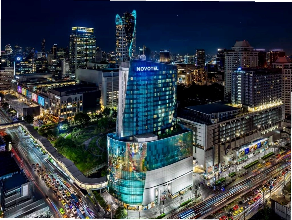 Lối vào khách sạn Novotel Bangkok