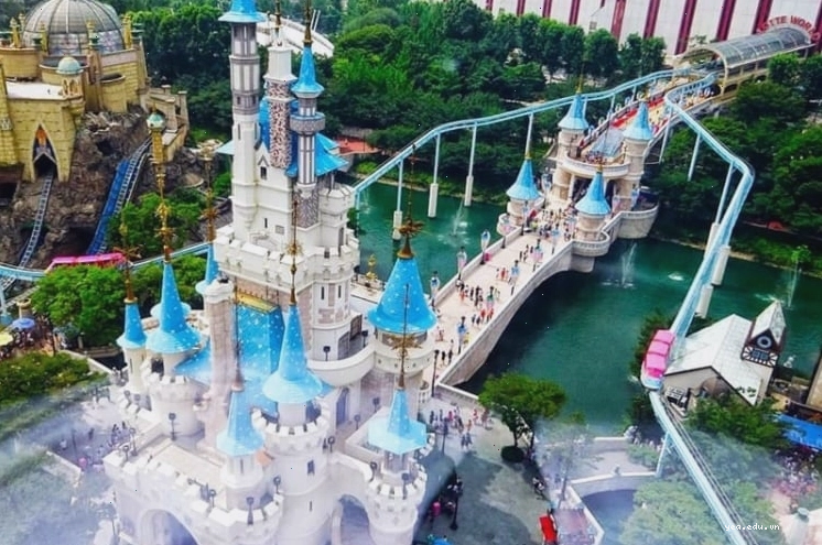 Lotte World địa điểm vui chơi lý tưởng với đa dạng các trò chơi thú vị