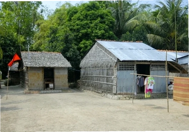 Lu chứa nước sinh hoạt trước sân nhà