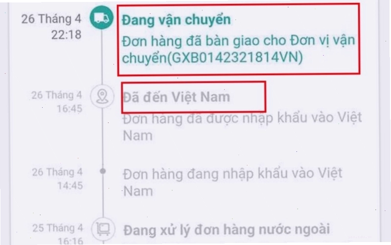 Mã vận đơn GXB trên Shopee và Lazada