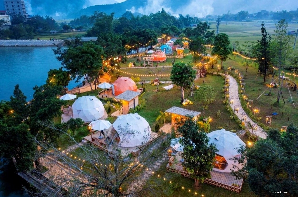 Mai Châu Lodge sở hữu vị trí lý tưởng gần các điểm du lịch nổi tiếng