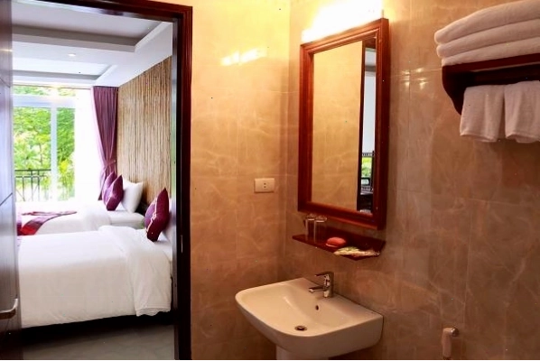 Mai Châu Sunset Boutique nhìn từ xa