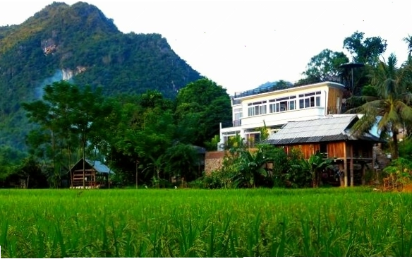 Mai Châu Sunset Boutique về đêm