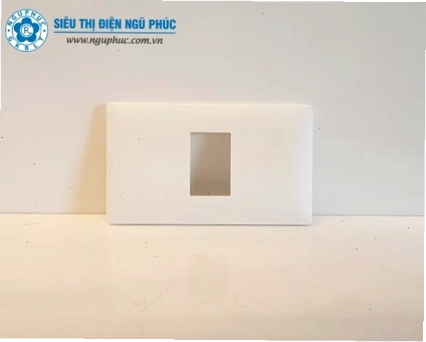 Mặt ổ cắm 1 Panasonic INITIO Thái Lan WEGN 6801 (Trắng sần)
