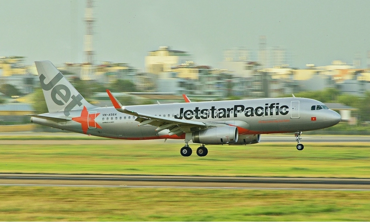 Máy bay Airbus A320 của Jetstar Pacific