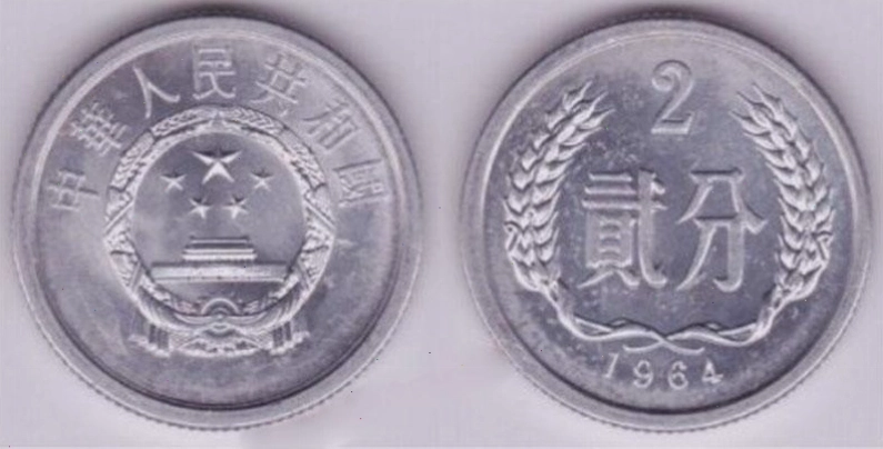 Mệnh giá 2 hào Trung Quốc