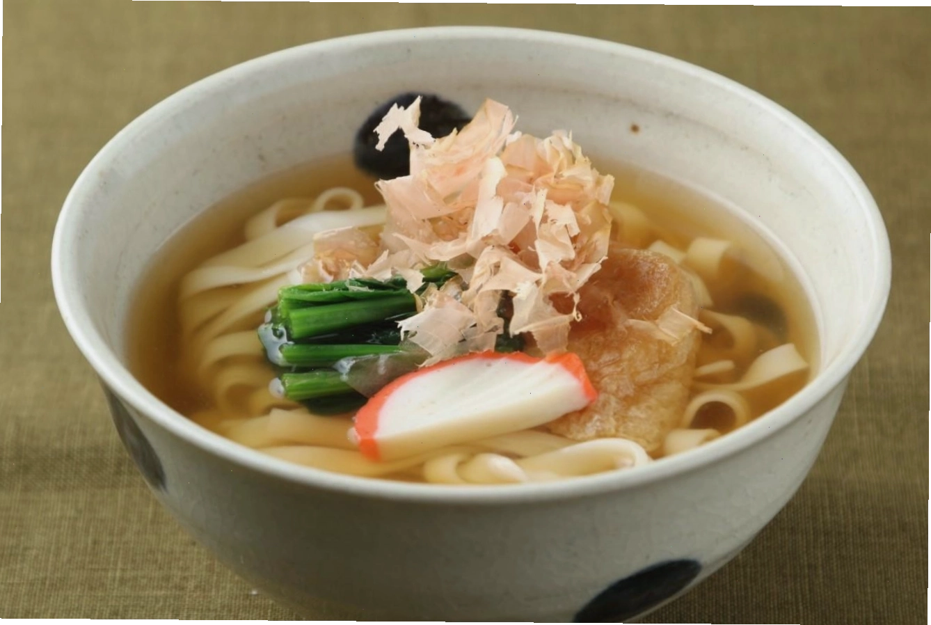 Mì Kishimen Nagoya với cách bày trí tinh tế