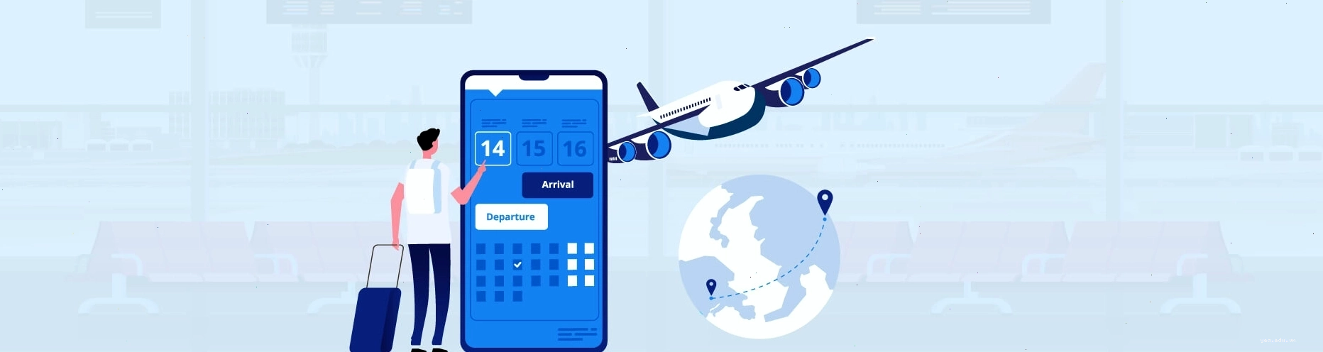 Minh họa khái niệm booker là gì trong ngành dịch vụ