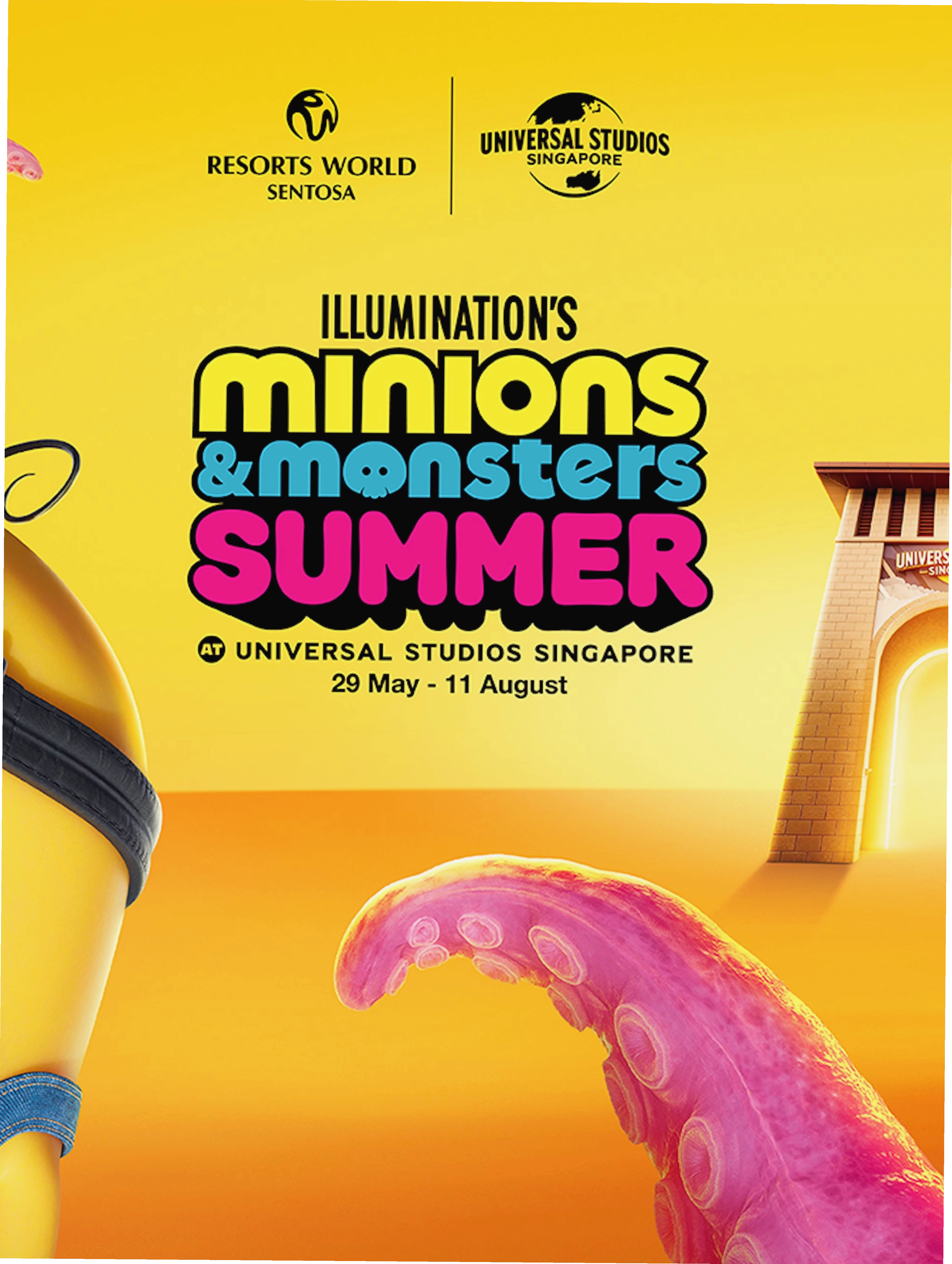 Minion character at Universal Studios Singapore