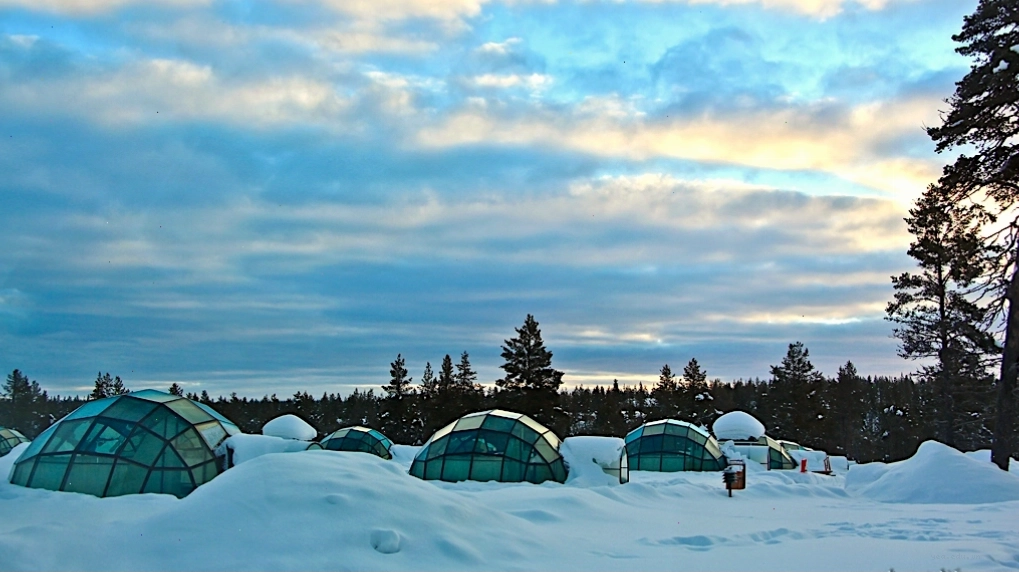 Mô hình Bubble Tent glamping cho phép ngắm sao đêm