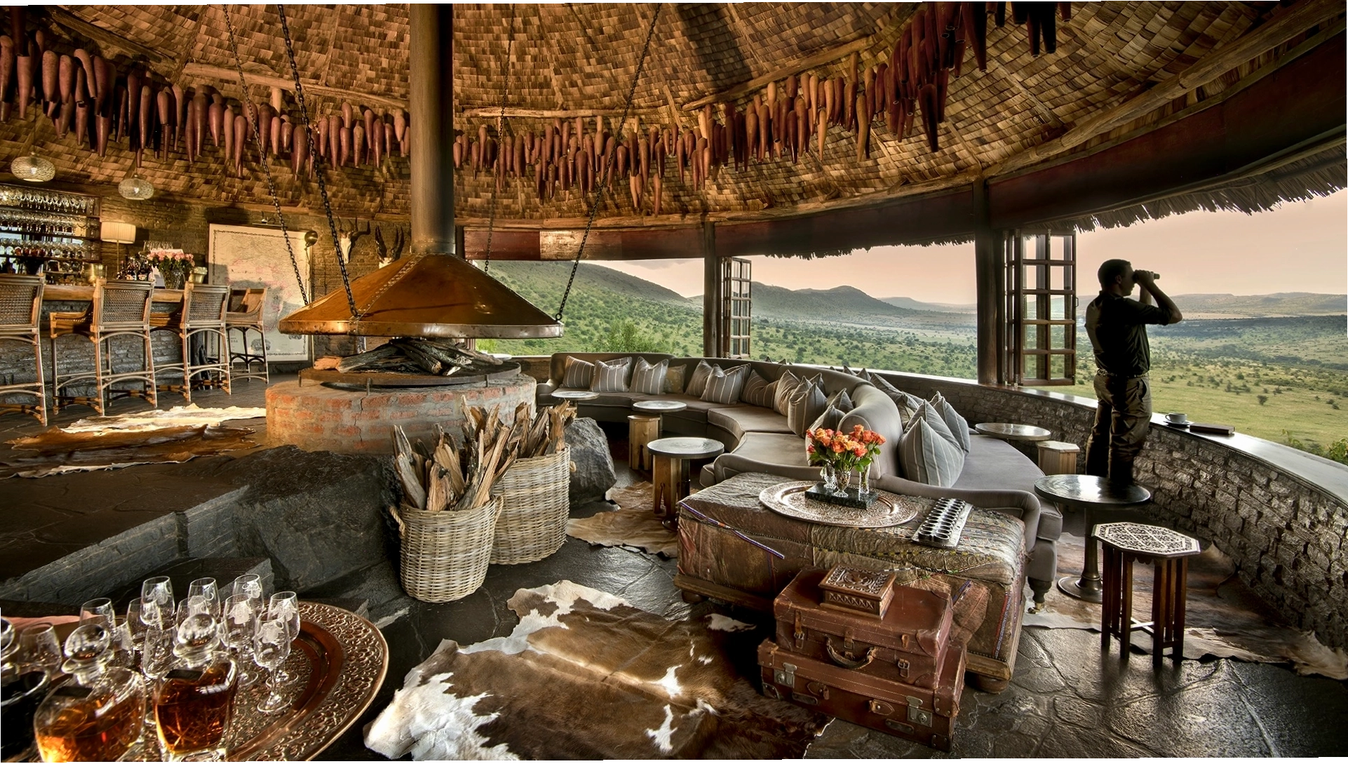 Mô hình glamping Safari Tents với thiết kế sang trọng