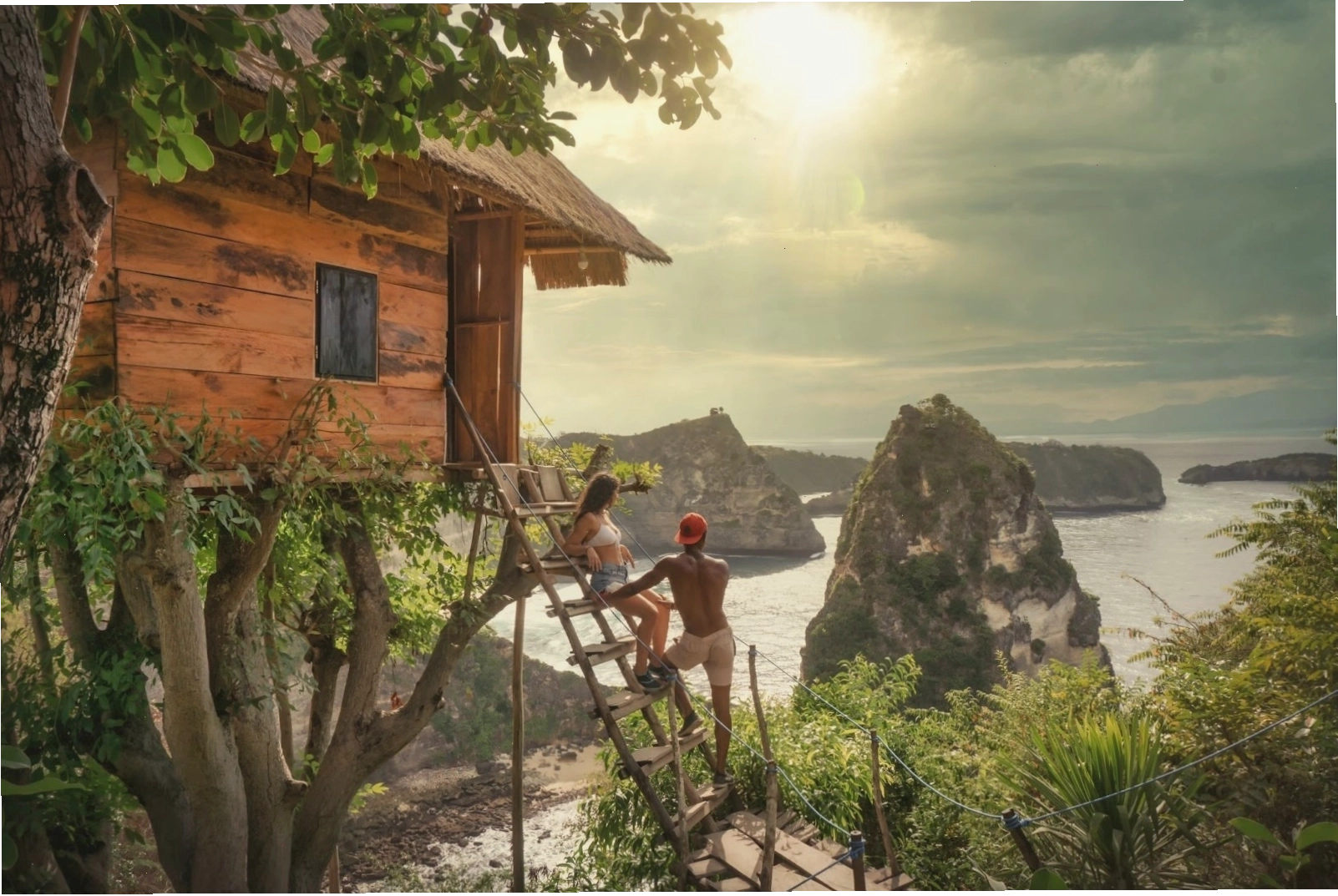 Mô hình nhà trên cây glamping độc đáo