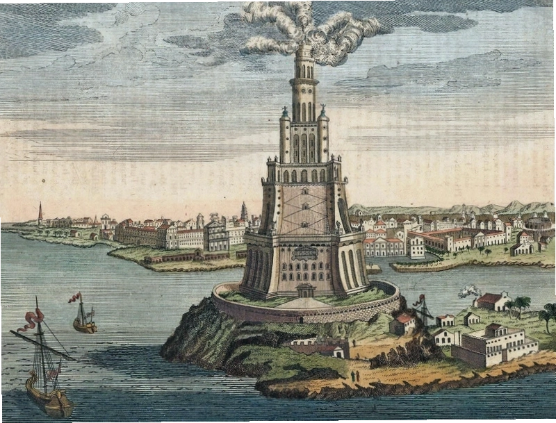Mô phỏng Cột đèn biển Alexandria