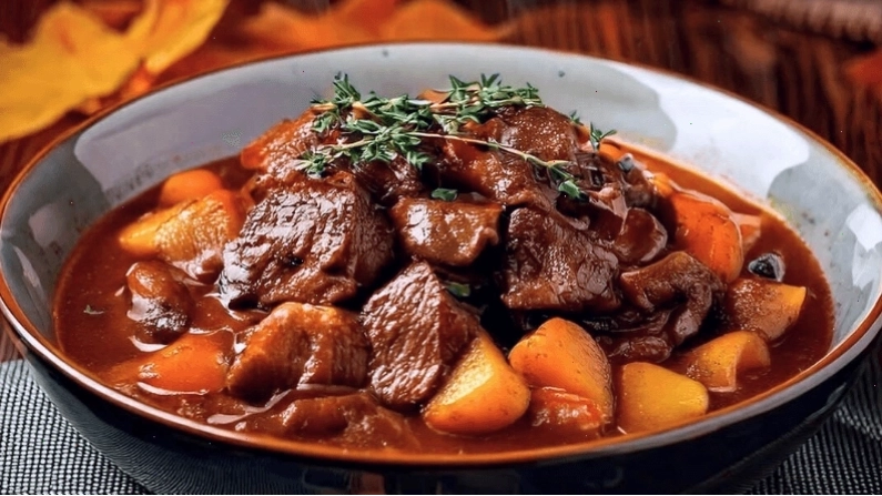 Món bò hầm Boeuf Bourguignon nổi tiếng của Pháp