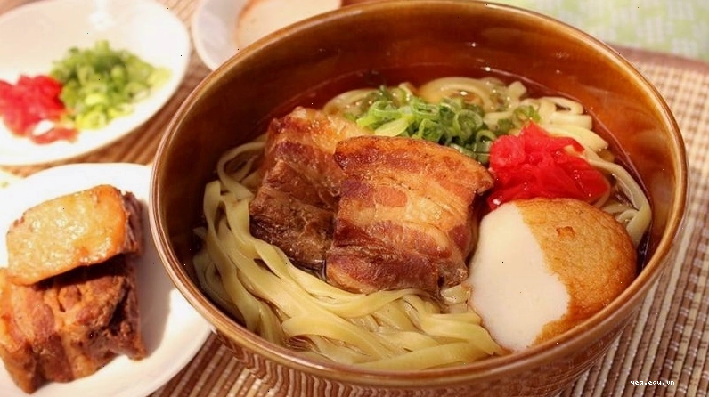 Món mì Okinawa Soba trứ danh
