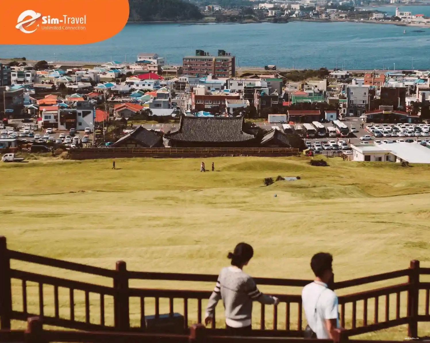 Một góc Jeju thanh bình, trong lành với cảnh quan thiên nhiên hùng vĩ và biển xanh cát trắng