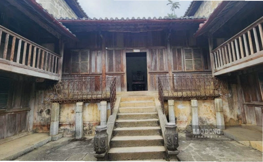 Một góc kiến trúc độc đáo của Dinh thự Nhà Vương tại Hà Giang