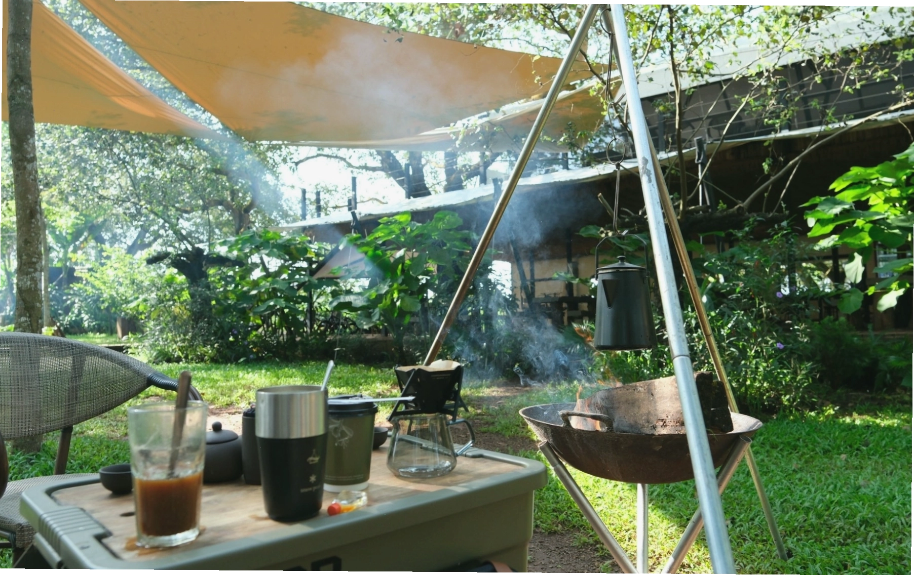 Một góc nhỏ yên tĩnh tại Tropical Eglamping