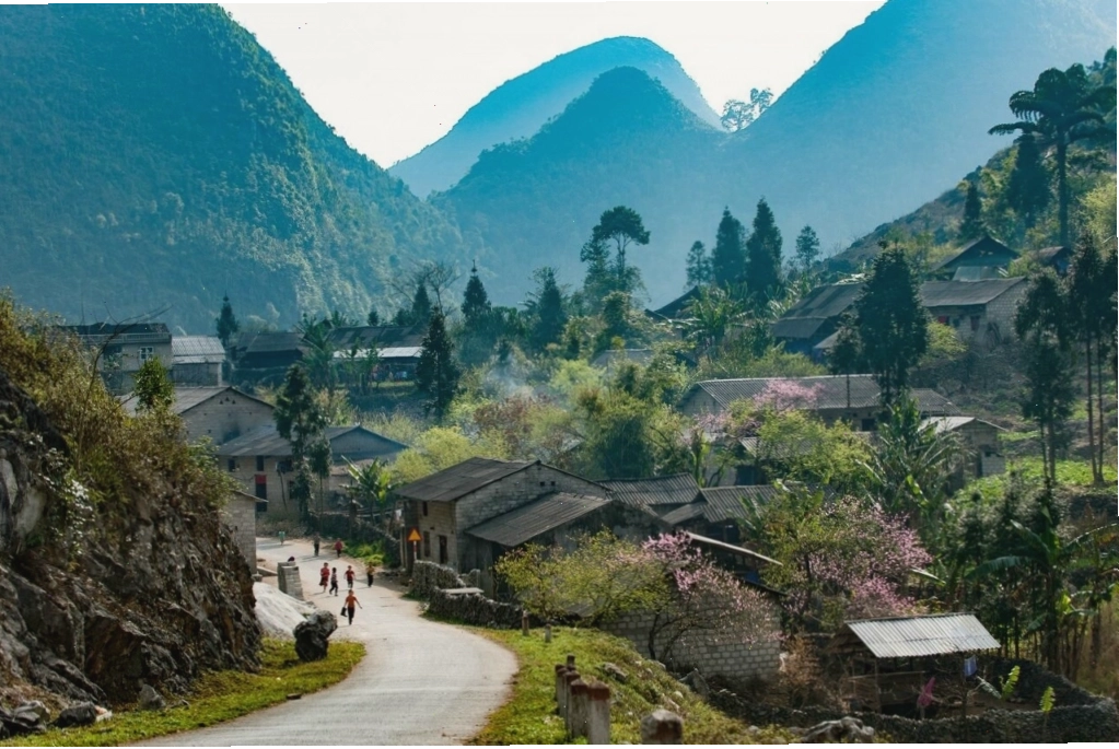 Một góc phố cổ Phó Bảng yên bình và cổ kính