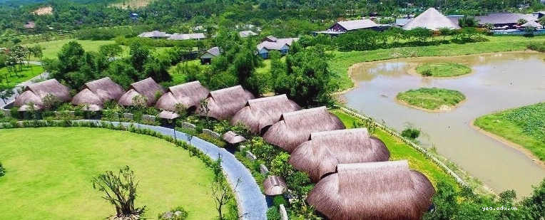 Một góc tại VResort Kim Bôi
