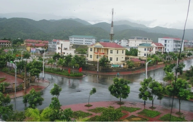Một góc thị trấn Tam Đường, Lai Châu