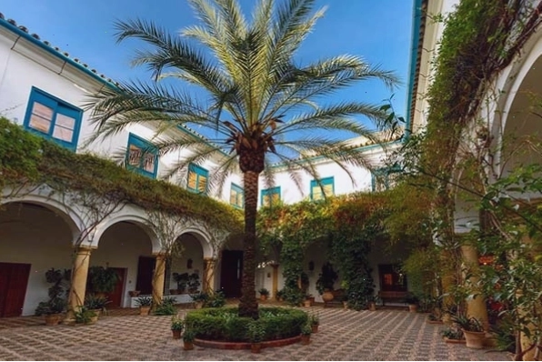 Một trong những sân vườn xinh đẹp tại Palacio de Viana, Córdoba, Tây Ban Nha