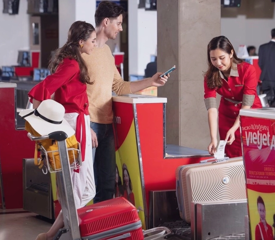 Mua thêm cân hành lý ký gửi Vietjet Air