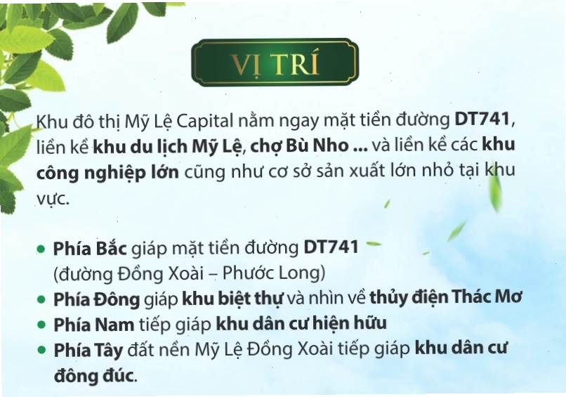 Mỹ Lệ Bình Phước nhìn từ trên cao