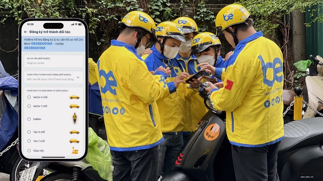 Nền tảng Be hỗ trợ tài xế