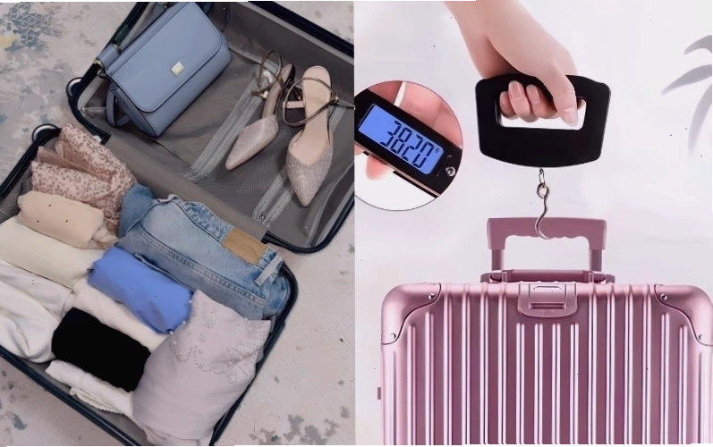 Nên xếp hành lý gọn gàng và cân thử trước khi ra sân bay
