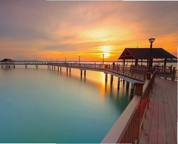 Ngắm cảnh thành phố khi đạp xe tại Rower's Bay
